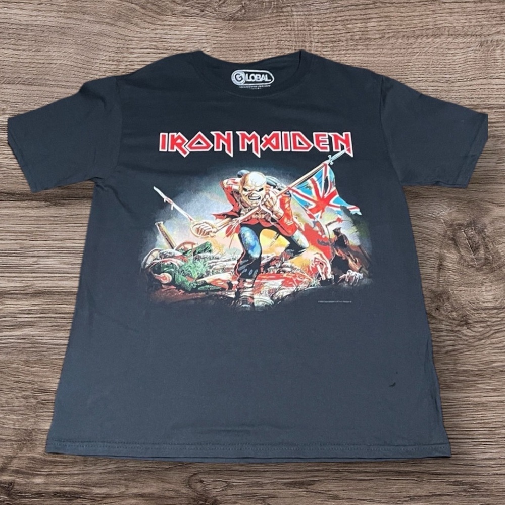 Iron Maiden Trooper Shirt Men’s Size Small